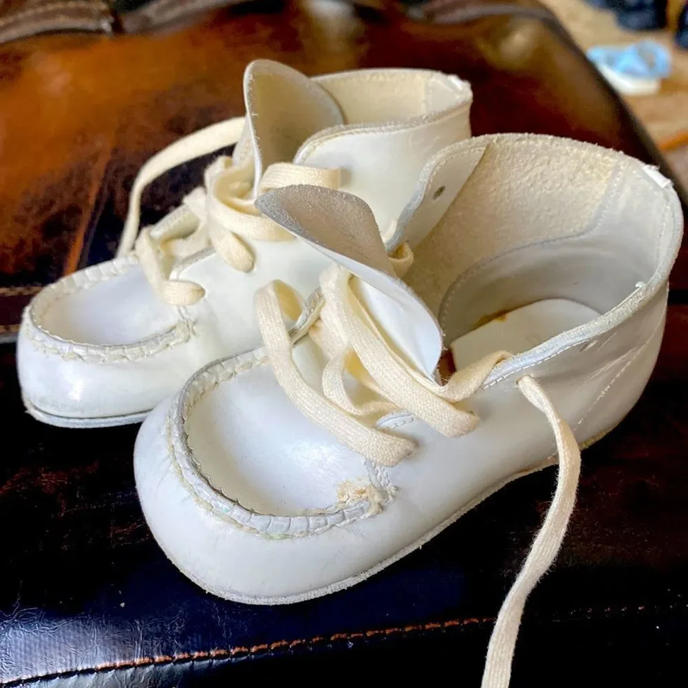 Vintage “Firstie” stride Rite Shoes baby